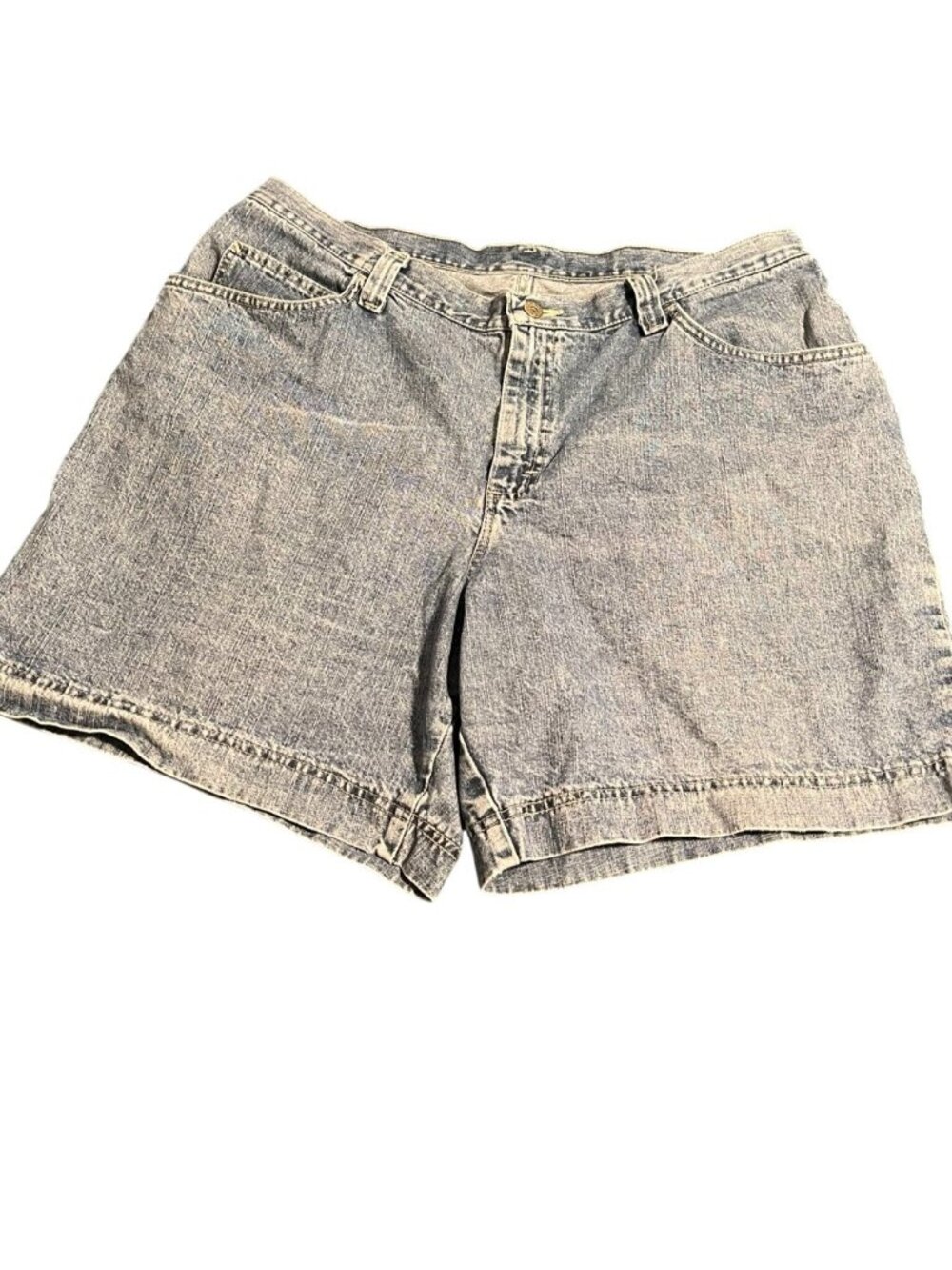 VTG Lee Riders 18W High Rise Y2K 90s Retro Denim Shorts Womens Butter Mom Jeans